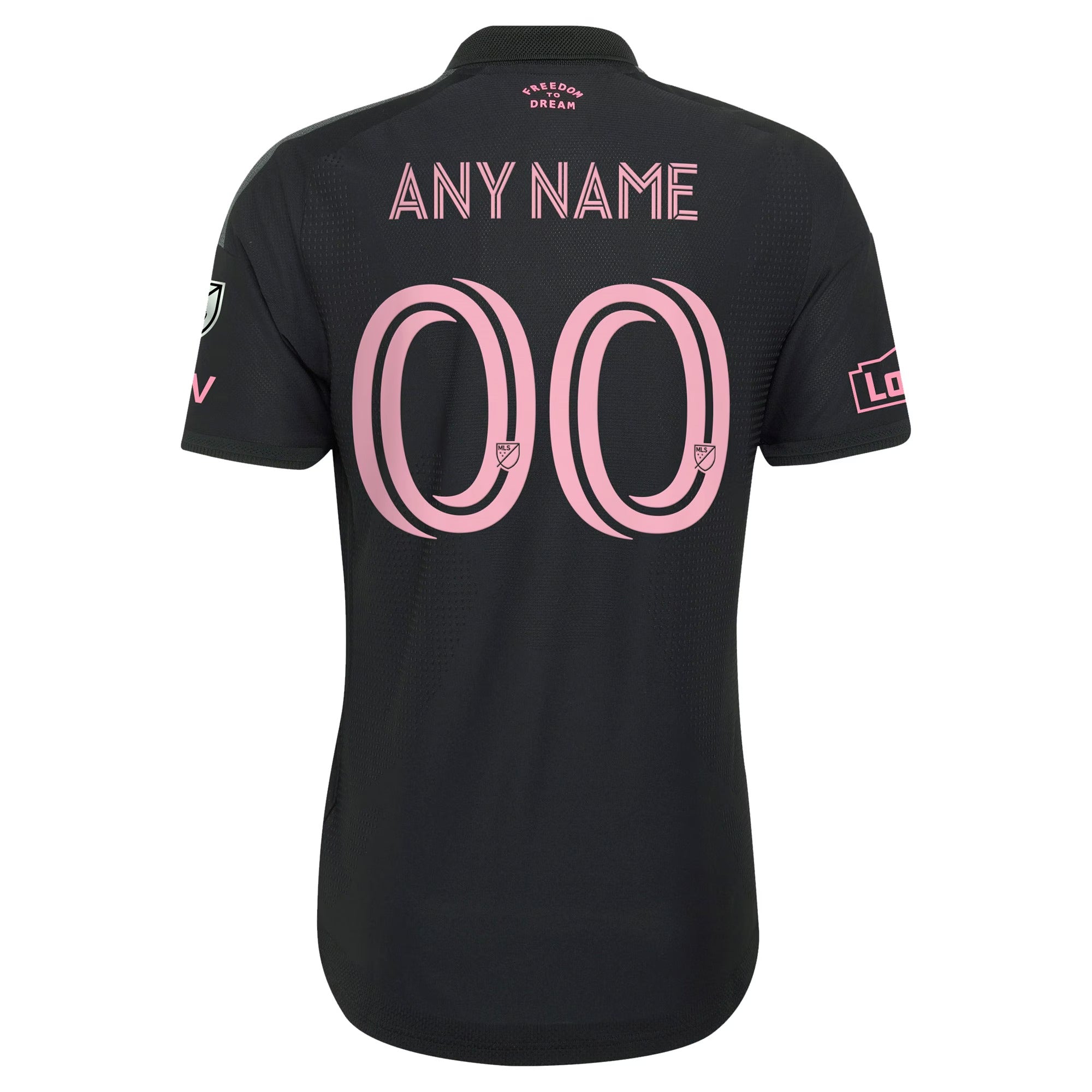 Official Lionel Messi Inter Miami CF adidas 2026 Presagio On-Field Patch Custom Jersey - Black - Jersey Teams World