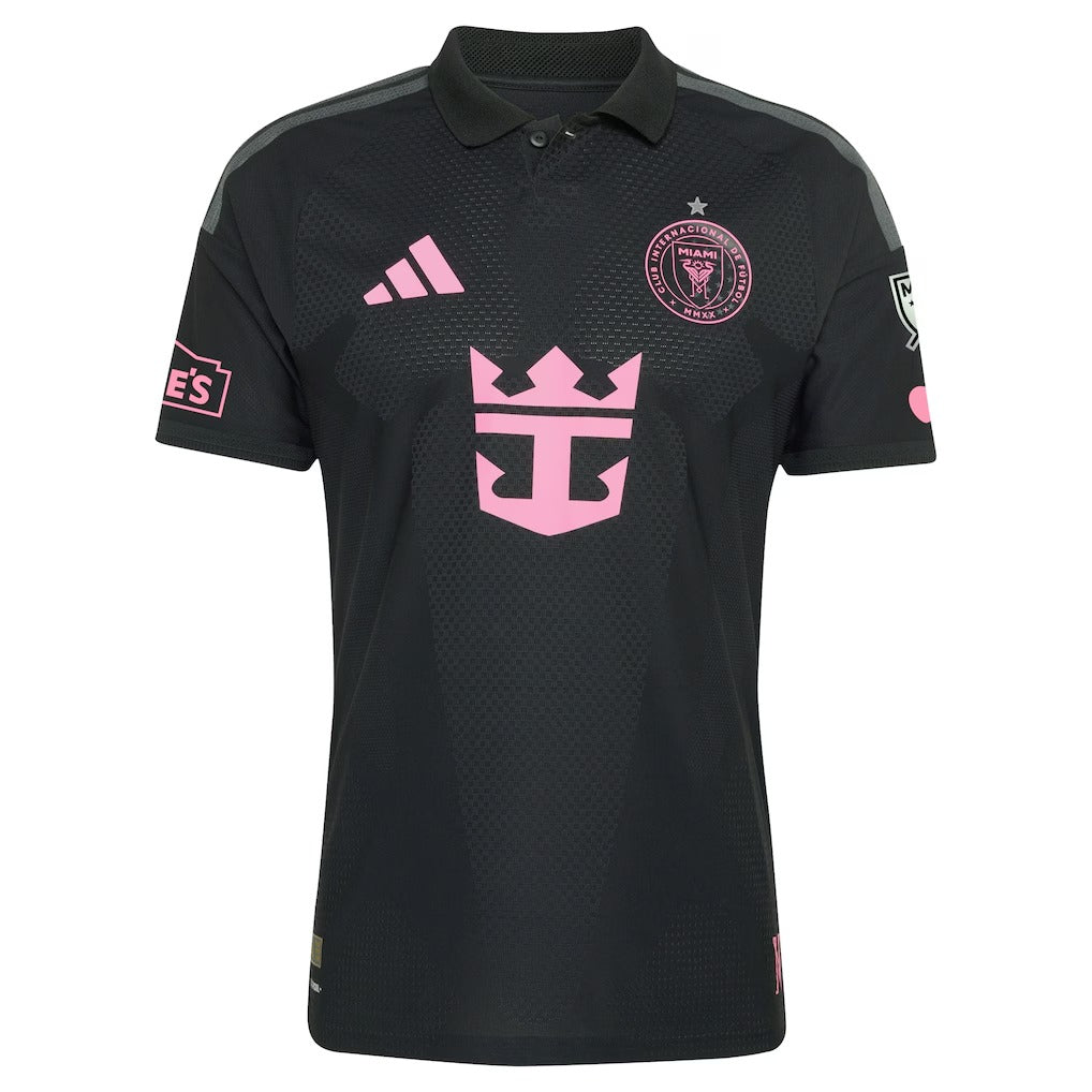 Official Sergio Reguilón Inter Miami CF 2026 On-Field Patch Adidas Jersey - Black - Jersey Teams World