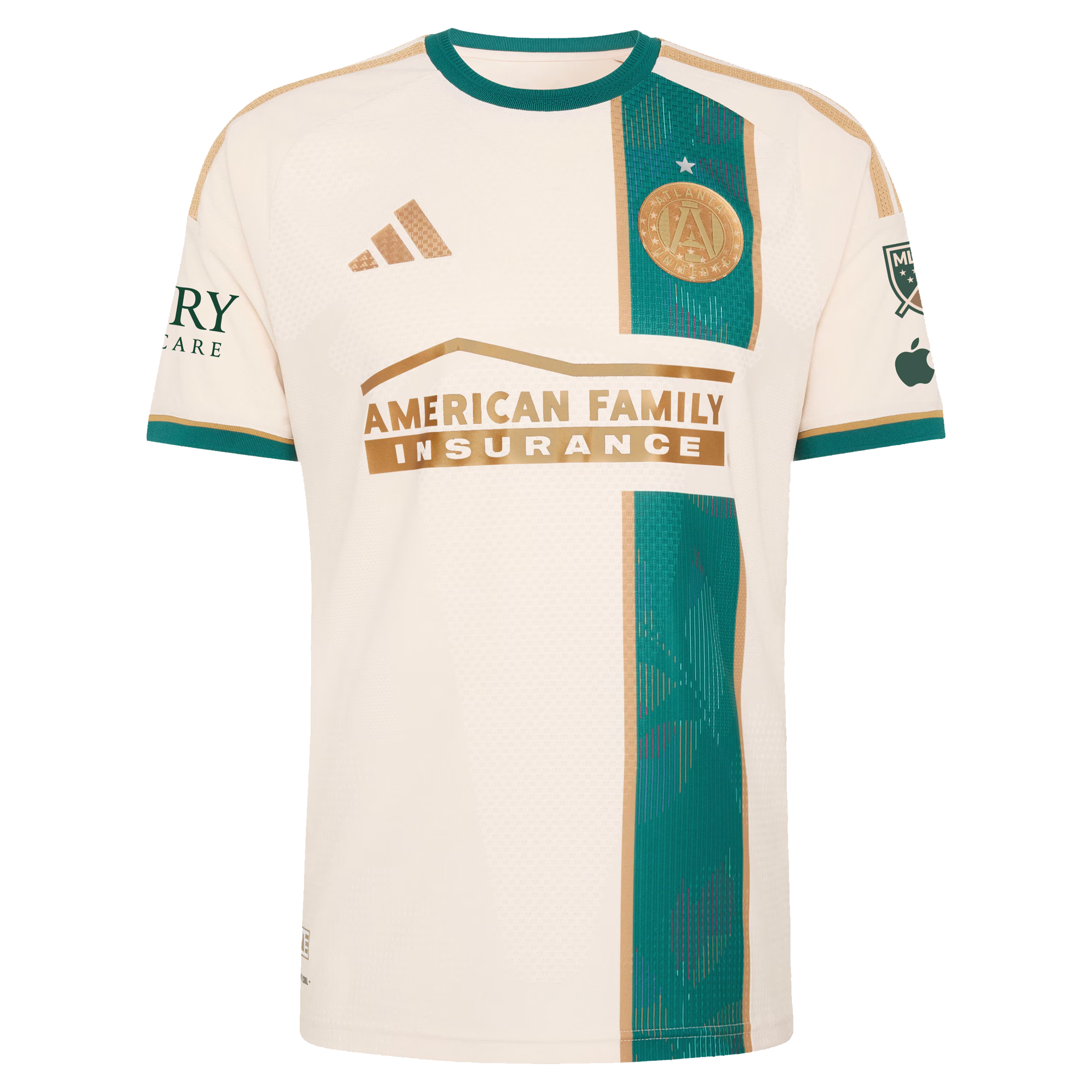 Official adidas Atlanta United FC 2026 Spirit Of '96 On-Field Patch Custom Jersey - Tan - Jersey Teams World
