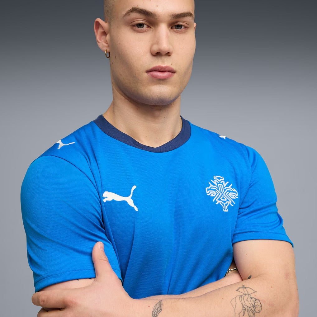 Puma Iceland National Team 2026 Home Supporter Edition Jersey – Royal Blue