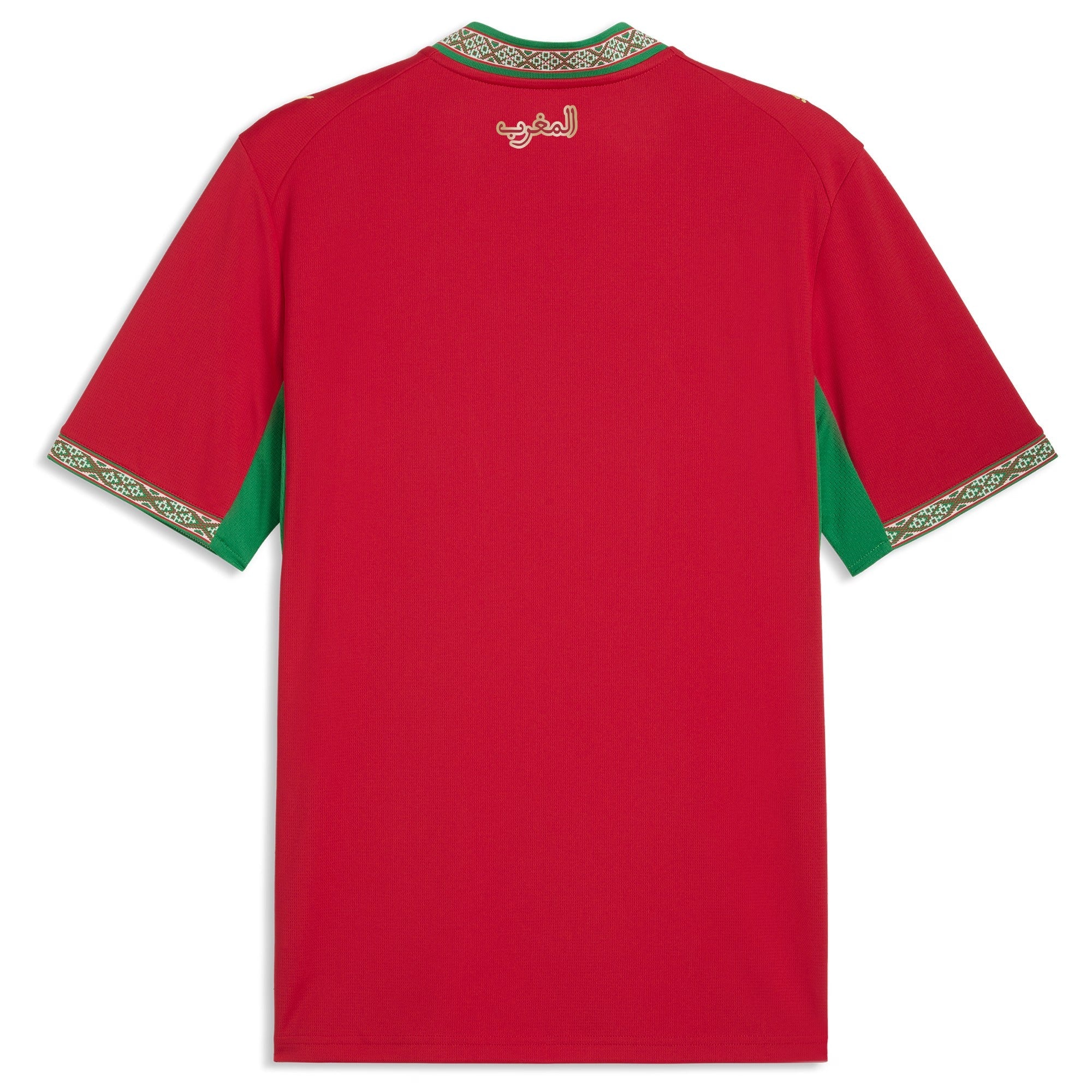 Puma Morocco National Team 2026 Home Jersey - Fast Red/Victory Gold - Jersey Teams World