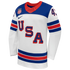 Quinn Hughes #43 USA Hockey 2026 Away Jersey - Nike White - Jersey Teams World