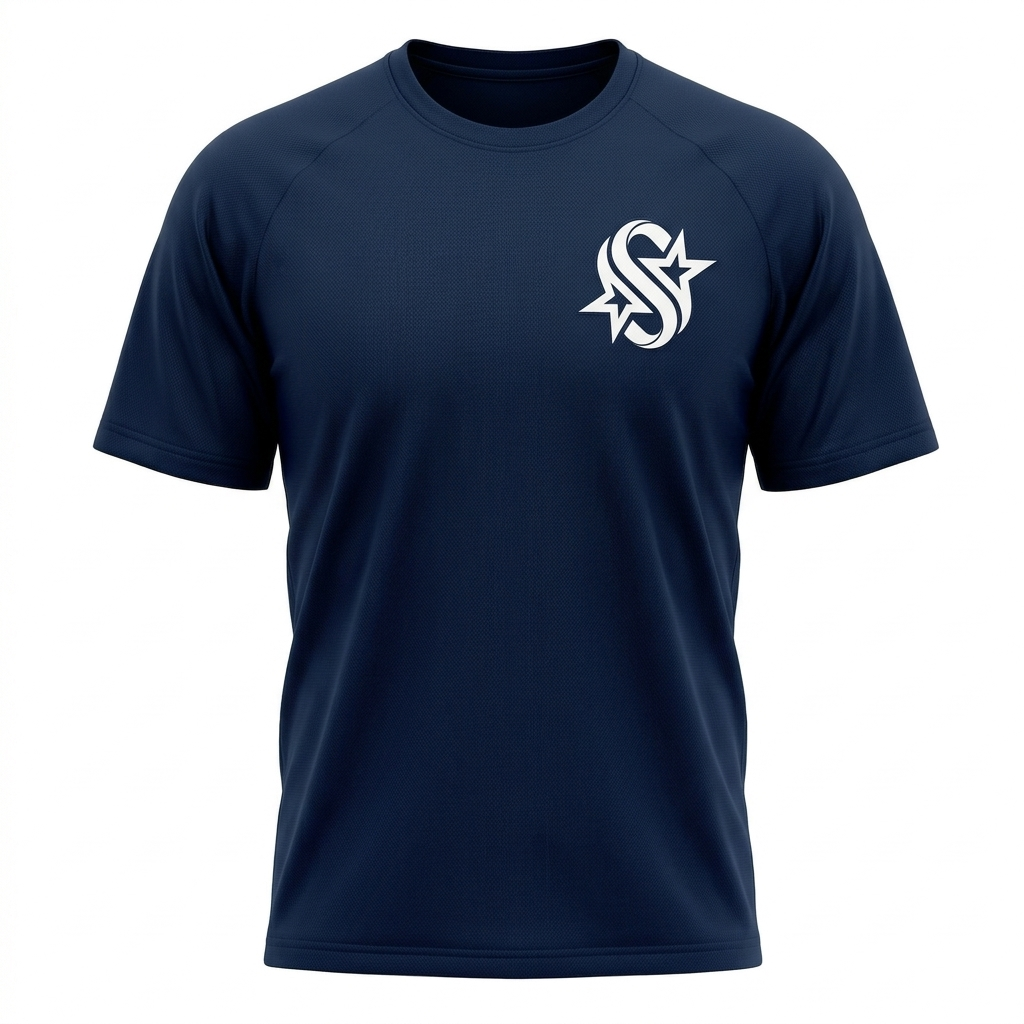 SBOORT Men's Performance Soccer Jersey - Breathable Mesh Short Sleeve Athletic Shirt