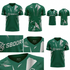 Sboort Emerald & Silver Stealth Soccer Jersey – 2026 Pro Edition – Men’s Athletic Fit