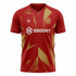 Sboort Red & Gold Striker Soccer Jersey – 2026 Edition – Men’s Athletic Fit