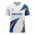 Sboort White & Blue Dynamic Soccer Jersey – 2026 Pro Edition – Men’s Sportswear
