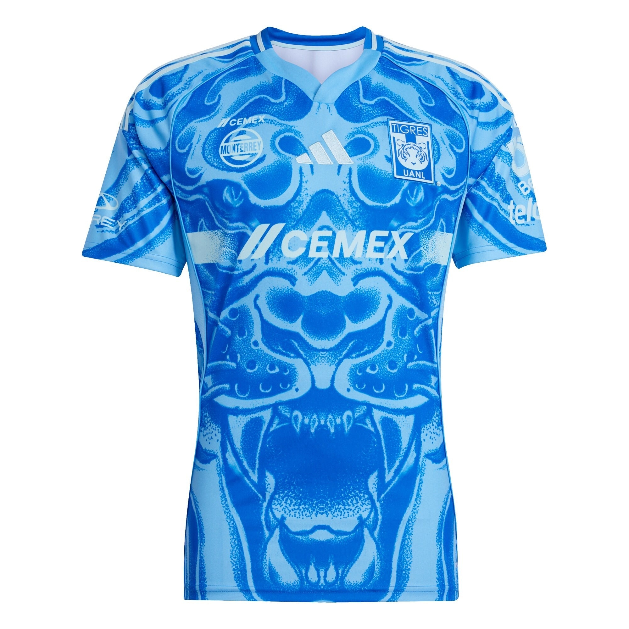 Tigres UANL adidas 2025/26 Away Jersey - Blue