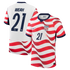Timothy Weah USMNT Nike 2026 Home Match Jersey - White - Jersey Teams World