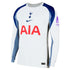 Tottenham Hotspur Nike 2025/26 Home Long Sleeve Custom Jersey - White