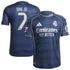Vini Jr. Real Madrid adidas 2025/26 Away Player Jersey - Blue