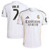 Vini Jr. Real Madrid adidas 2025/26 Home Jersey - White