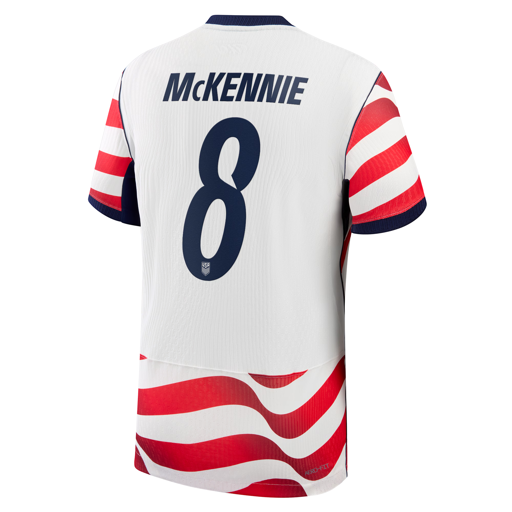 Weston McKennie USMNT 2026 Home Match Jersey White | Nike USA Soccer Jersey - Jersey Teams World