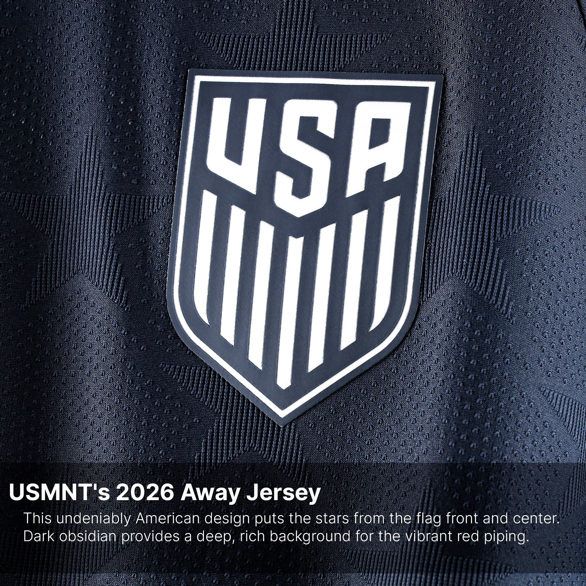 Women's USMNT 2026 Away Match Authentic Jersey - Giovanni Reyna #7 (Obsidian Blue)