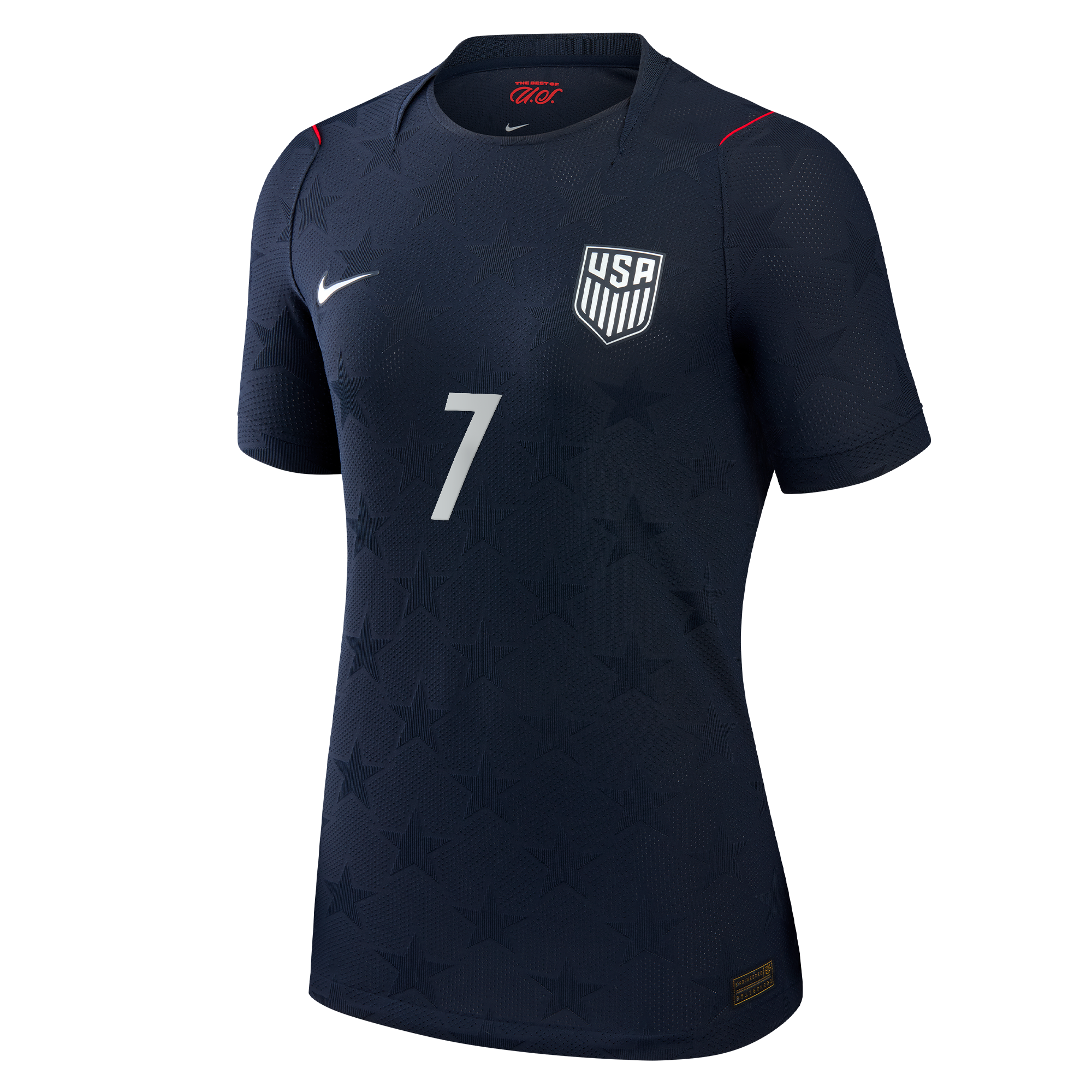 Women's USMNT 2026 Away Match Authentic Jersey - Giovanni Reyna #7 (Obsidian Blue)