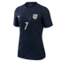 Women's USMNT 2026 Away Match Authentic Jersey - Giovanni Reyna #7 (Obsidian Blue)