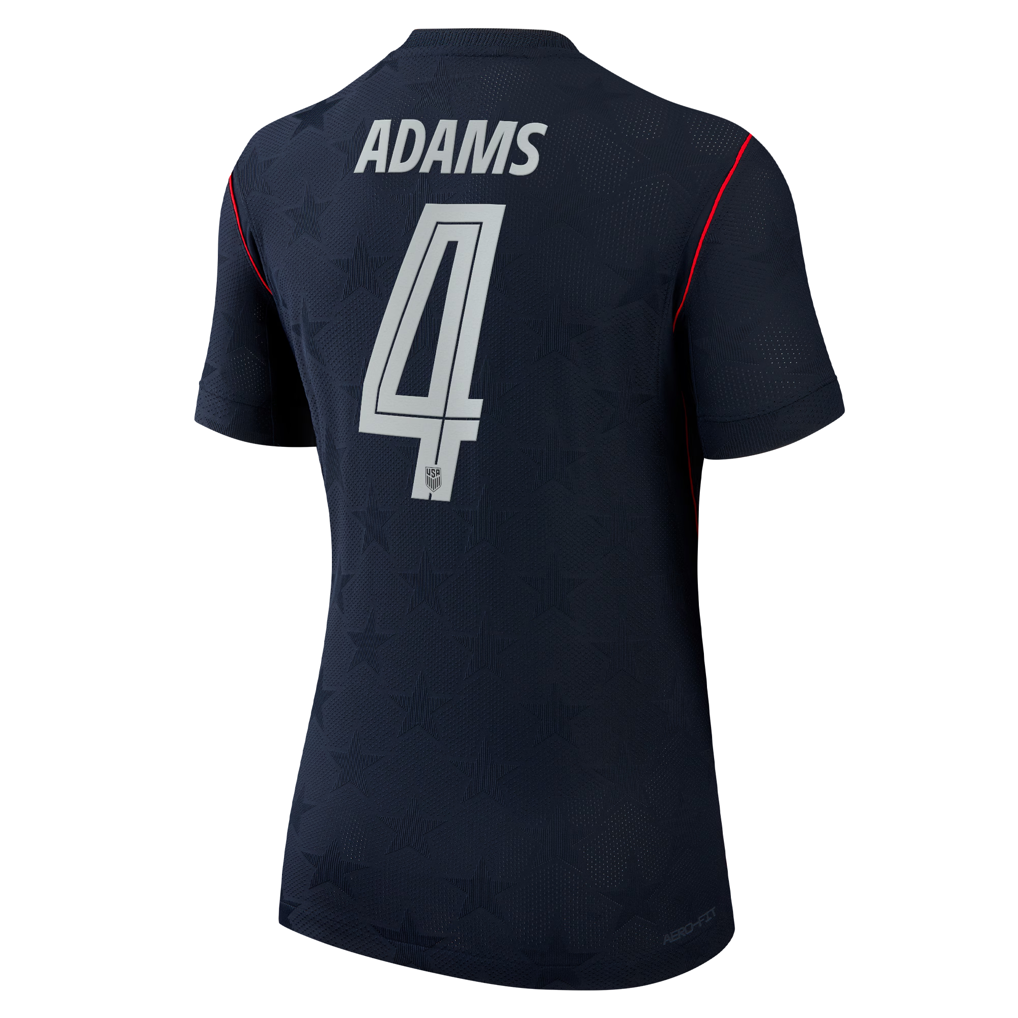 Women's USMNT 2026 Away Match Authentic Jersey - Tyler Adams #4 (Obsidian Blue)