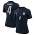 Women's USMNT 2026 Away Match Authentic Jersey - Tyler Adams #4 (Obsidian Blue)