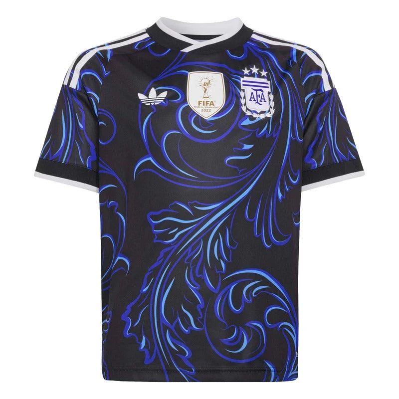 adidas Men's Argentina National Team 2026 Away Jersey - Lionel Messi #10 (Black)