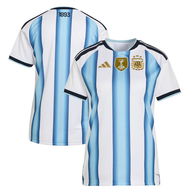 adidas Men's Argentina National Team 2026 Home Jersey (White/Light Blue)