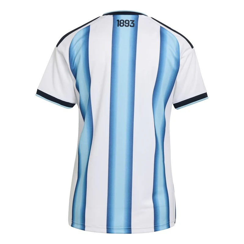 adidas Men's Argentina National Team 2026 Home Jersey (White/Light Blue)