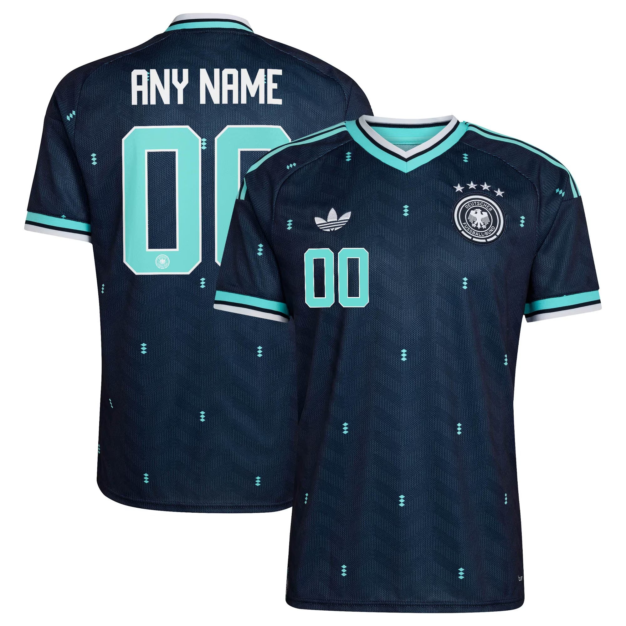 adidas Men's Germany National Team 2026 Away Custom Jersey (Navy)