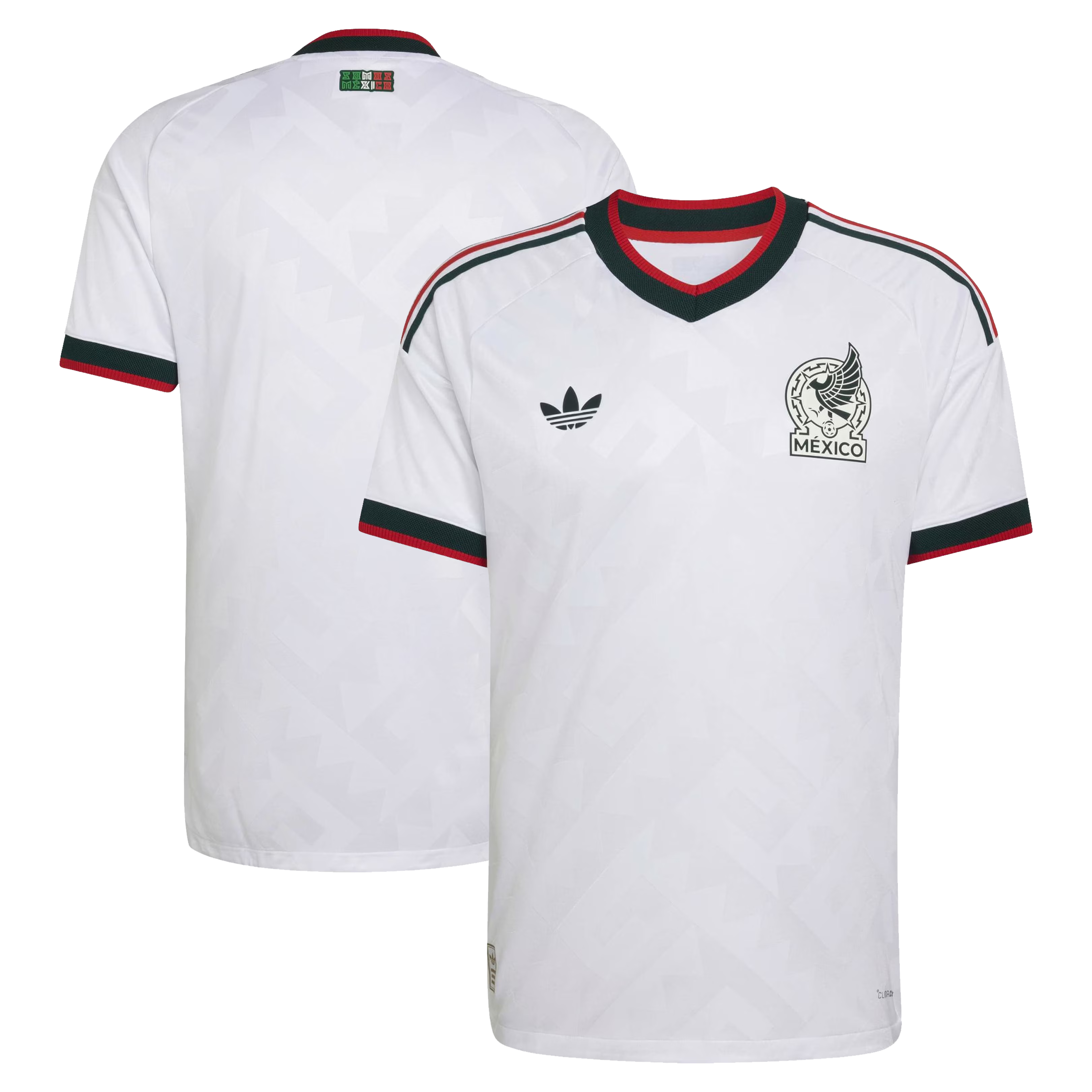 adidas Mexico National Team 2026 Away On-Field Jersey - White - Jersey Teams World
