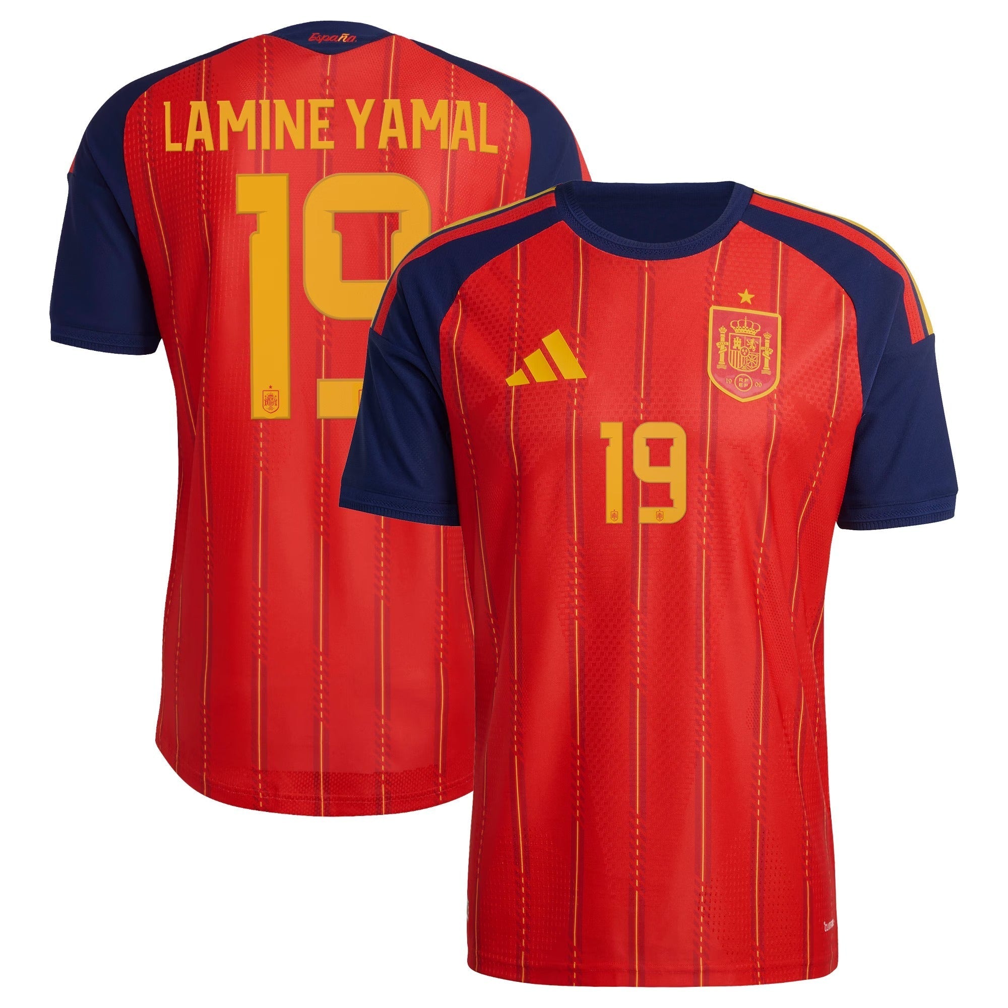 adidas Spain National Team 2026 Home Player Edition Jersey – Lamine Yamal #10 – Red/Yellow - Jersey Teams World